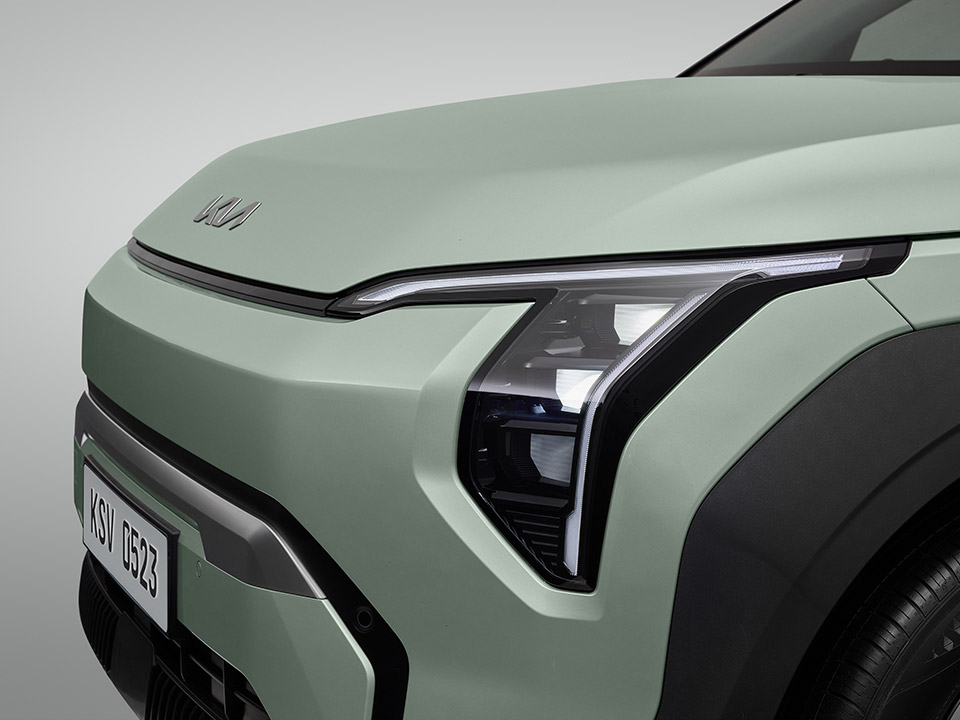 Small cube LED headlamps