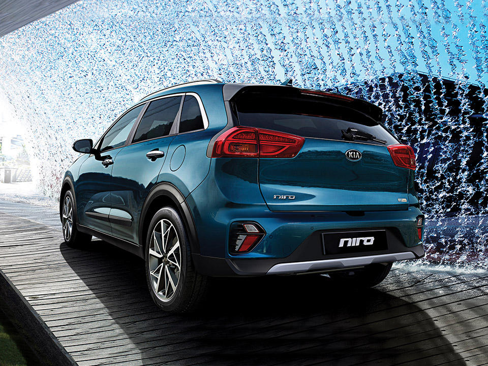 Striking rear design