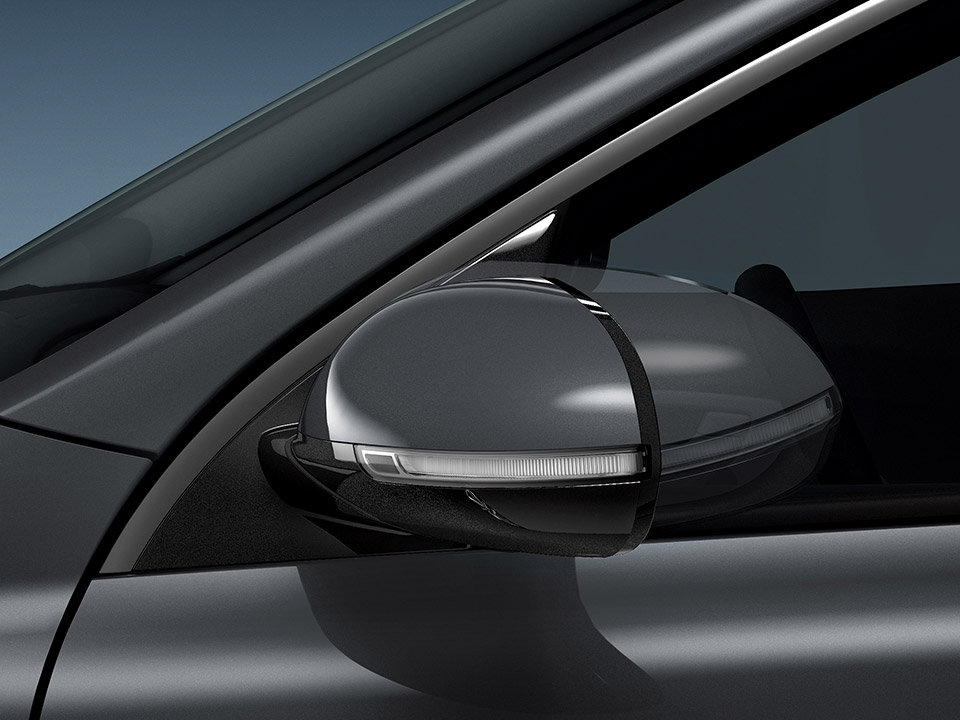 Auto folding outside mirrors