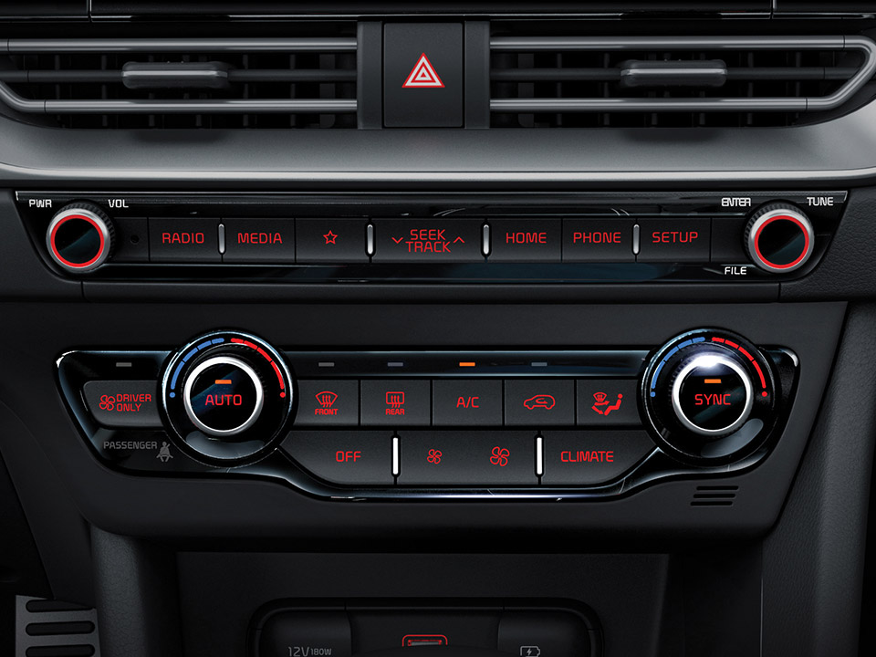 Dual-Zone Full Auto Temperature Control (D-FATC)