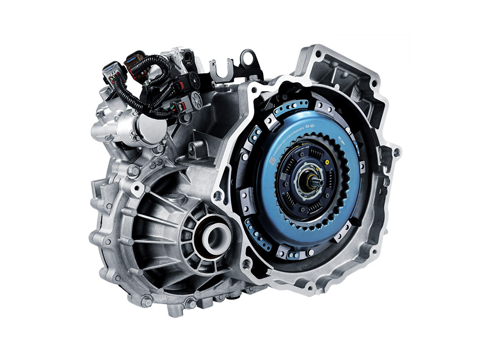 Newly developed 6-speed DCT