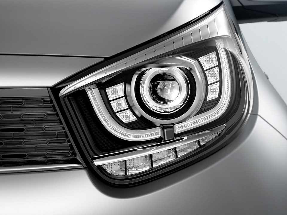 Projection foglamps with DRL