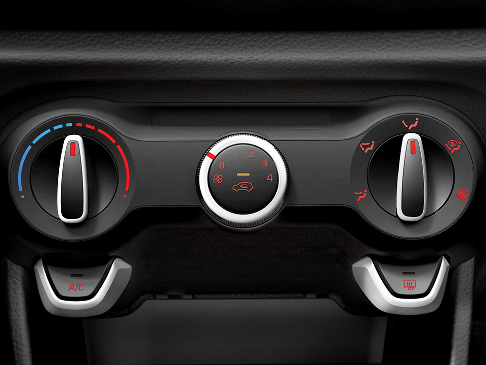 Manual temperature control