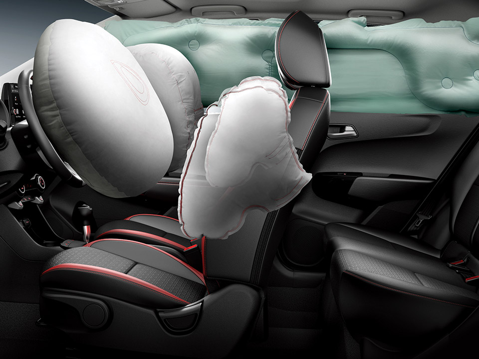 Front / side / side curtain airbags