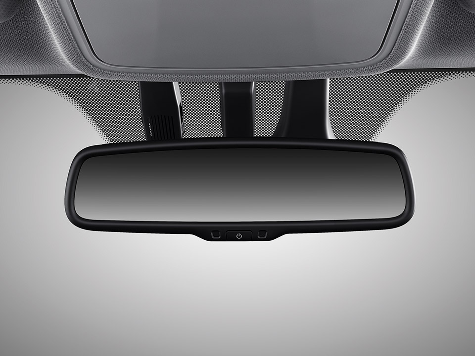 ECM rear-view mirror