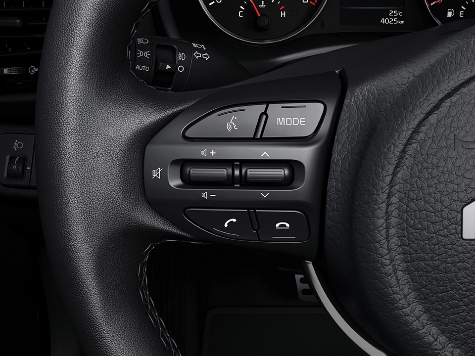 Steering wheel audio remote control