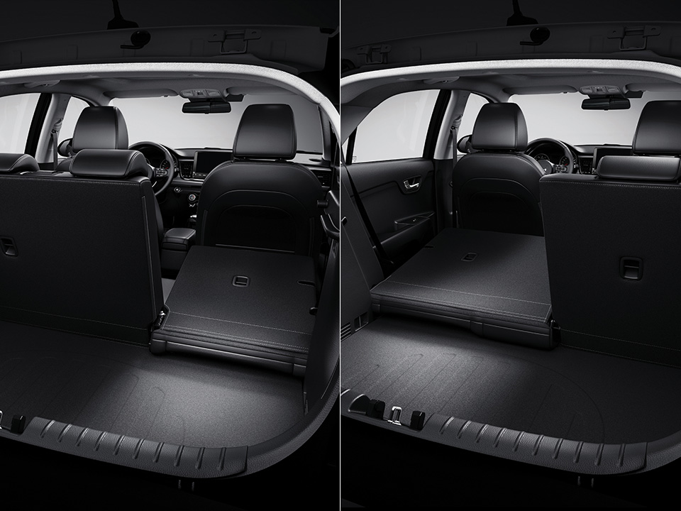 60:40 split-folding rear seats
