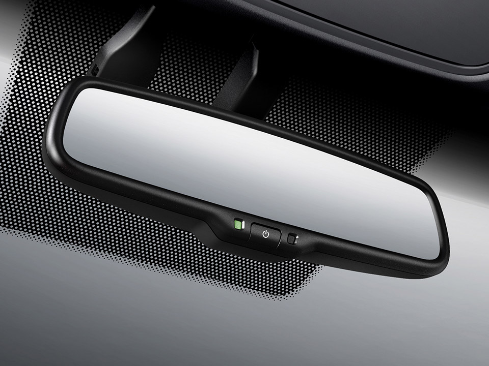 Electrochromic rear view mirror