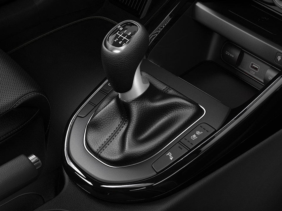 6-speed manual transmission