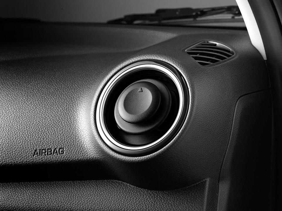 360° rotatable air ducts