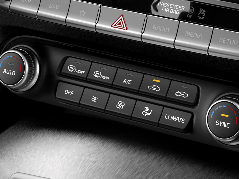 3-zone climate control